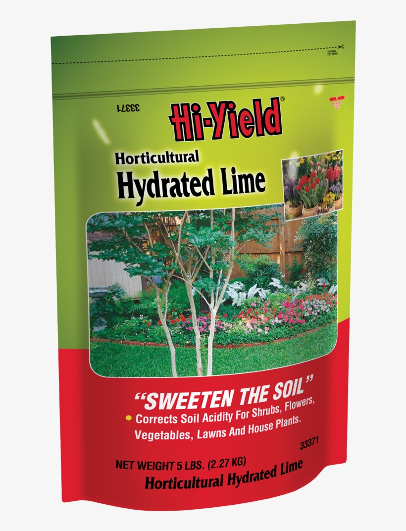 Hi-yield Horticultural Hydrated Lime 5lb - Hi-yield Turf & Ornamental Weed & Grass Stopper, transparent png