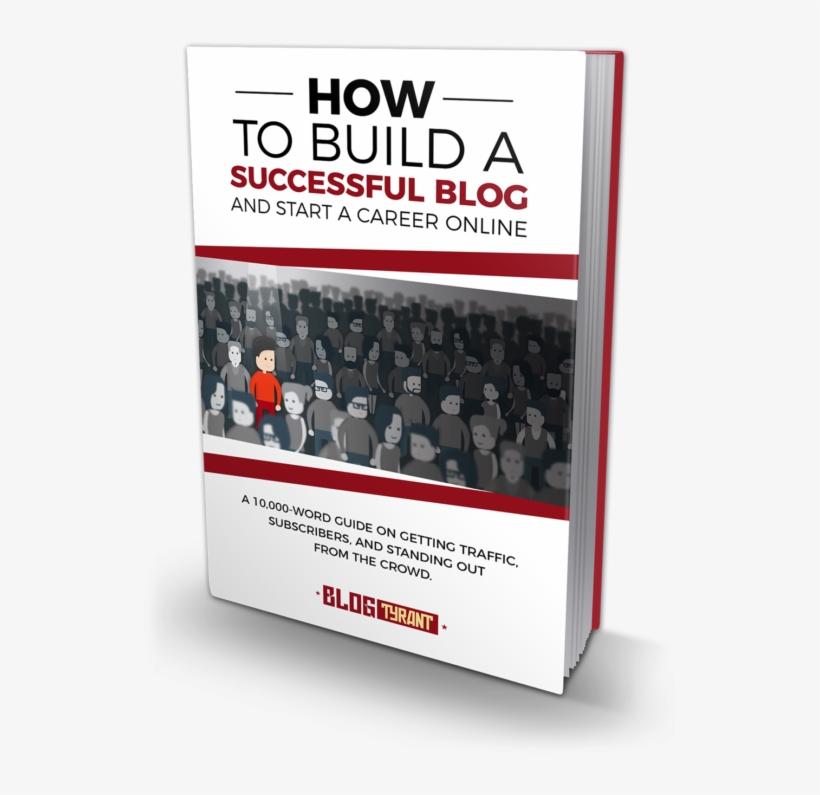 Starting A Blog Ebook - Book Cover, transparent png