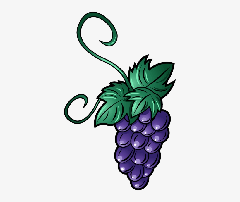 At Getdrawings Com Free For Personal Use - Bunch Of Grapes Clip Art, transparent png