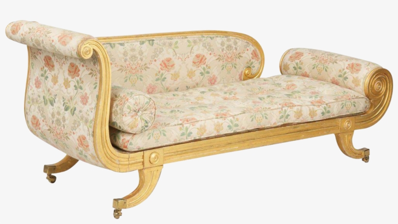 Full Size Of Exceptional Regency Period Reclamier Sofa - Chaise Longue, transparent png