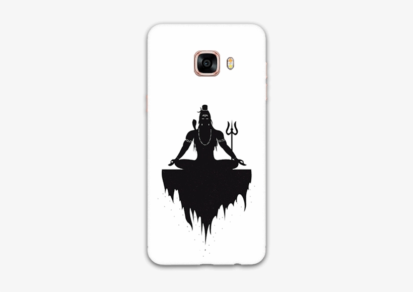 Lord Shiva Meditation Galaxy C5 Mobile Back Case - Shiv T Shirt Long, transparent png