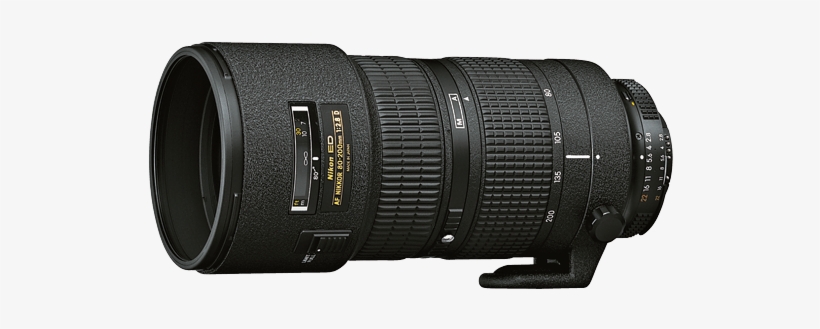 Af Zoom Nikkor 80 200mm F - Nikon Af Nikkor 80 200mm F2 8, transparent png