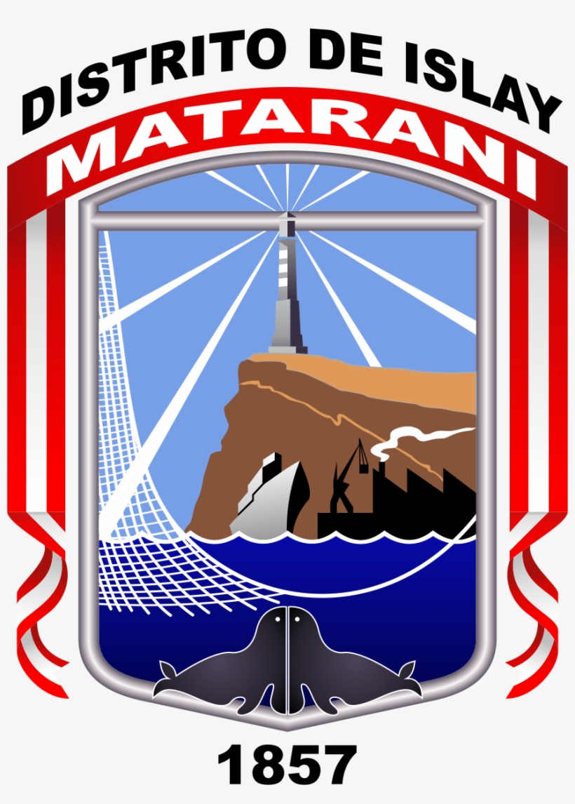 Escudo De Matarani - Distrito De Islay Matarani, transparent png