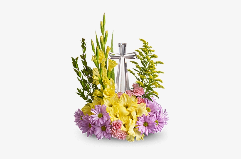 Crystal Cross Bouquet - Flowers - Crystal Cross Bouquet - Regular, transparent png