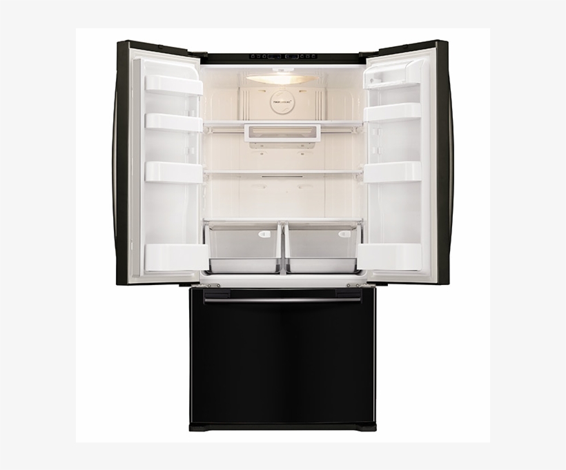 Samsung 18 Cu - Samsung 17.5 Cu. Ft. French Door Refrigerator - Stainless, transparent png