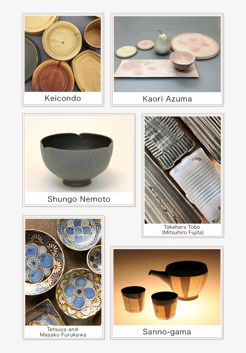 ＜exhibiting Potteries And Potters＞ Ivory Castle, Kenji - Tableware, transparent png
