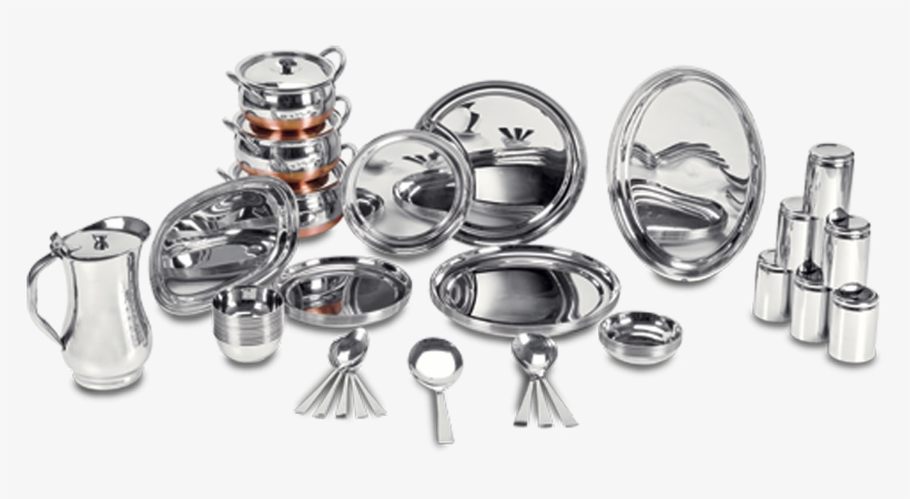 51 Pcs Raj Bhog Dinner Set For Six Persons - Body Jewelry, transparent png