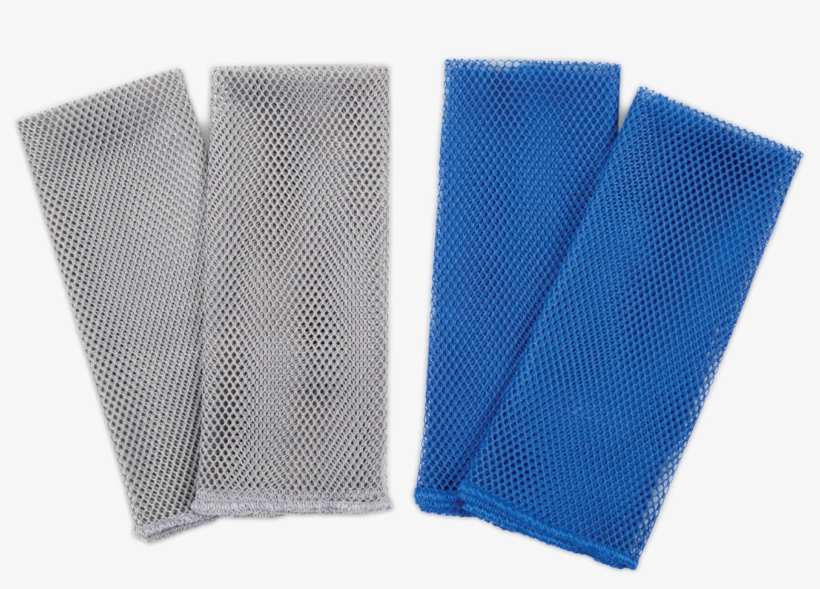 Blue And Graphite Dish Cloths - Textile, transparent png