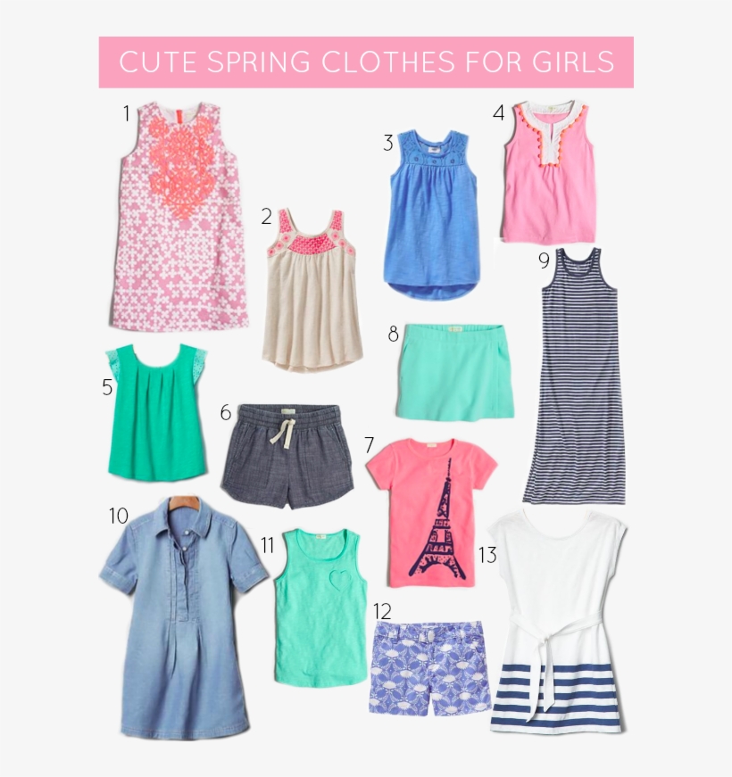 Cute Clothes For Girls - Clothing, transparent png