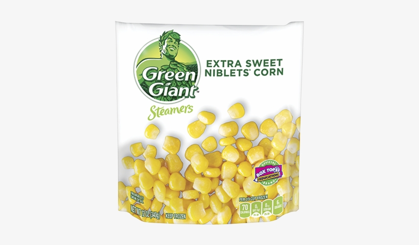 Green Giant Valley Fresh Steamers Extra Sweet Niblets - Green Giant Valley Fresh Steamers Sweet Peas - 12 Oz, transparent png