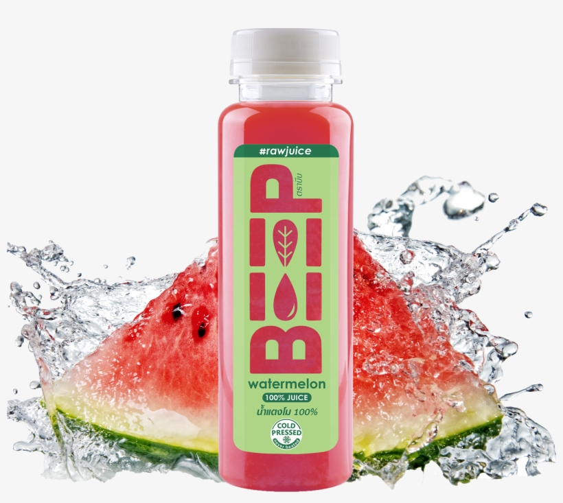 Beep Watermelon Cold Pressed Juice 250ml - Hydrating Foods During Summer, transparent png