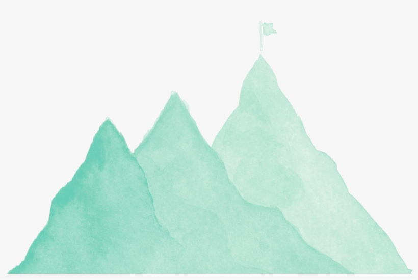 Mountain Graphic - Christmas Tree, transparent png