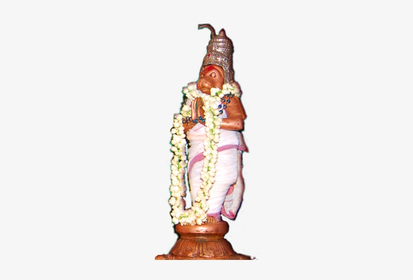 Sri Anjaneya, Sri Seetha Ramachandra - Figurine, transparent png