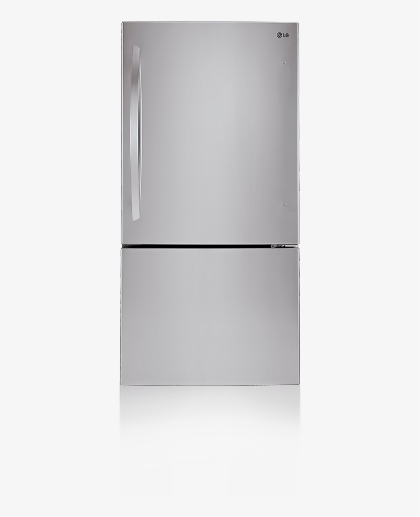 Lg Bottom Freezer Refrigerators Feature Expansive Storage - Refrigerator, transparent png