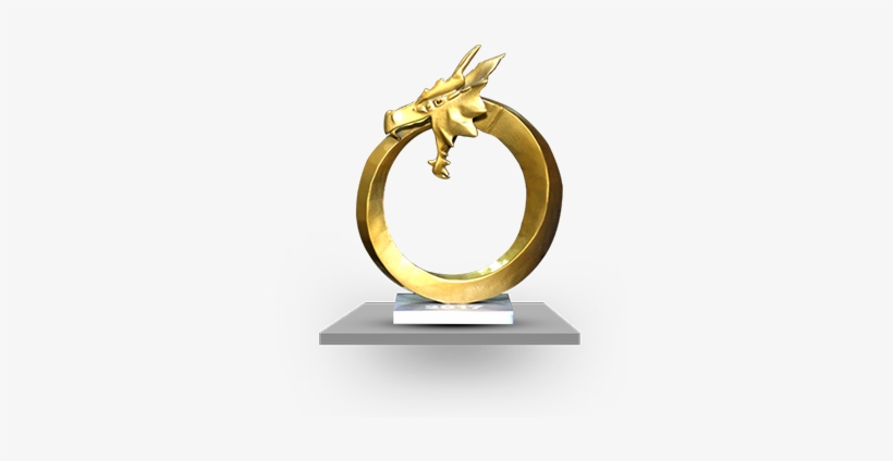 Dragons Of Asia Awardsbest Innovative Idea - Trophy, transparent png