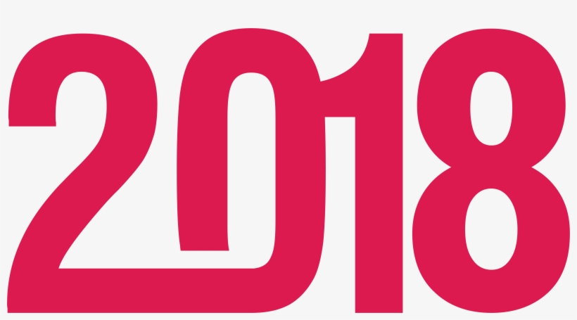 2018 Wordart 2018 Png, transparent png