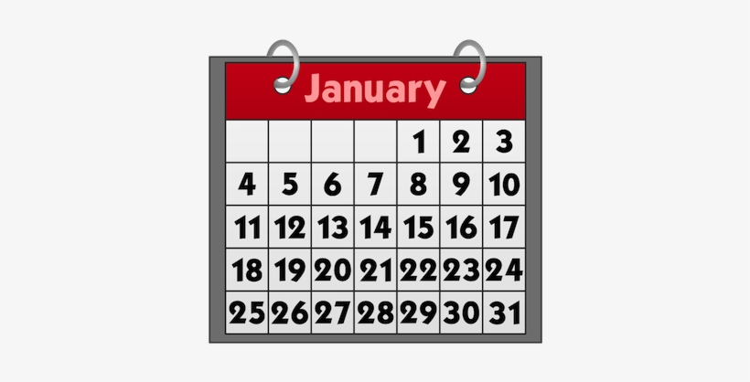 Calendar Of Genealogy Events - Calendar Clipart, transparent png