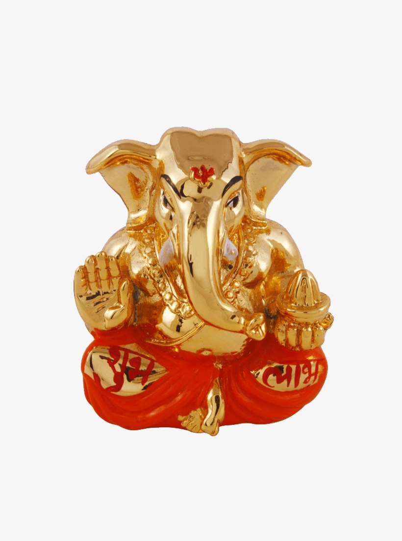 Subh Labh Ganesha Small - Ganesh Silver And Gold, transparent png
