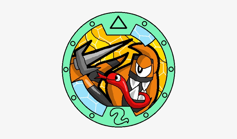 Yo-kai Watch Cobrax Medal - Yo Kai Watch Base, transparent png
