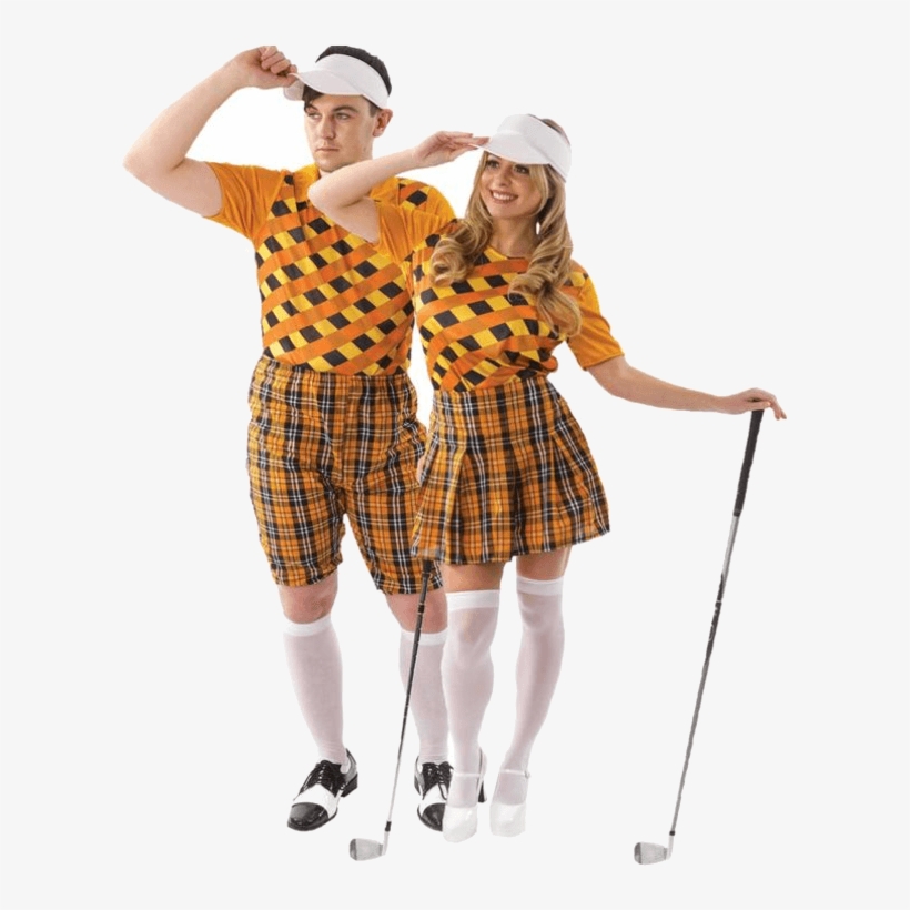 Golf Couple Fancy Dress, transparent png