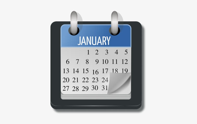 January - Calendar Month Clip Art, transparent png
