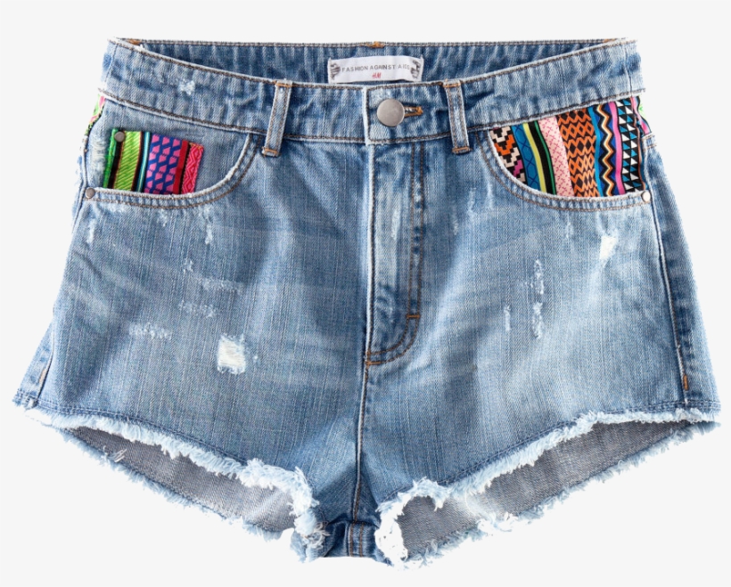 Shorts Png Clipart - H&m Fashion Against Aids 2012, transparent png
