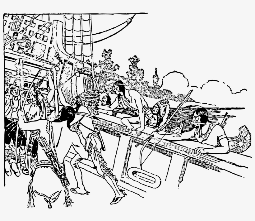 Free Indian Raid - Line Drawing India Village, transparent png