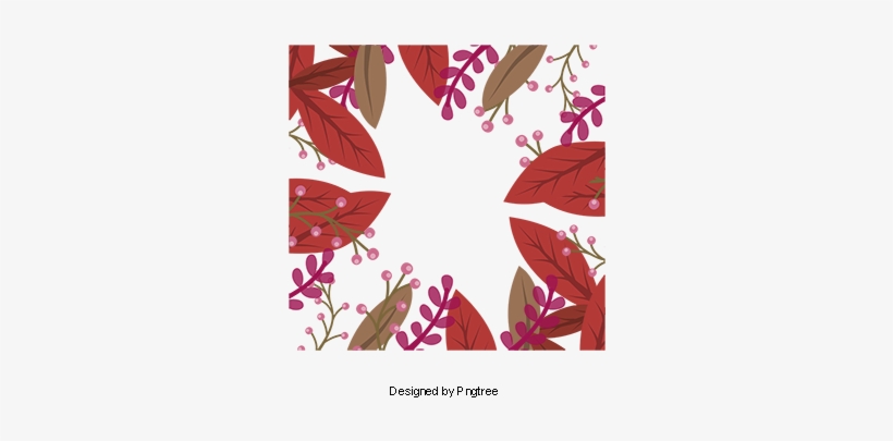 Beautiful Autumn Leaves Border, Fall, Defoliation, - Portable Network Graphics, transparent png