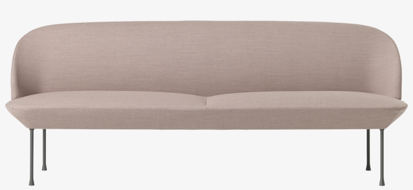 Oslo Series - Muuto - Oslo Sofa 2-seater Grey (steelcut 160), transparent png
