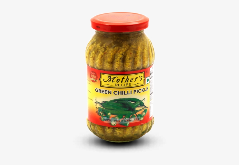 Green Chilli Pickle - Mother's Green Chilli Pickle, transparent png