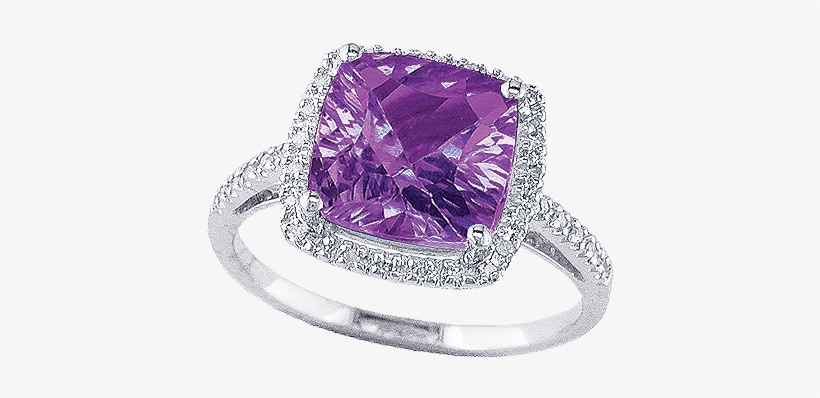 Colored Stone Jewelry From Gold & Diamond Outlet - Amethyst, transparent png