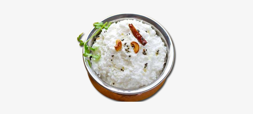 Curd Rice Recipe - Curd Rice With Pickle, transparent png
