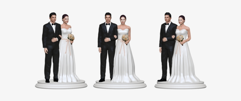 Wedding Cake Topper Pose, transparent png
