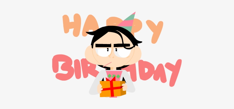 Birthday By Rainy Day Blues - Cartoon, transparent png