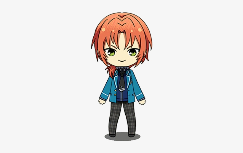 Leo Tsukinaga Student Uniform Chibi - Leo Tsukinaga Chibi Transparent, transparent png