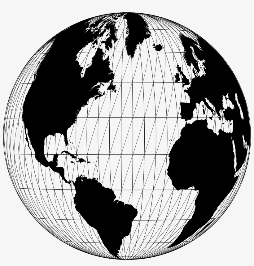 Big Image - Ferm Living - Wall Sticker World Map, transparent png