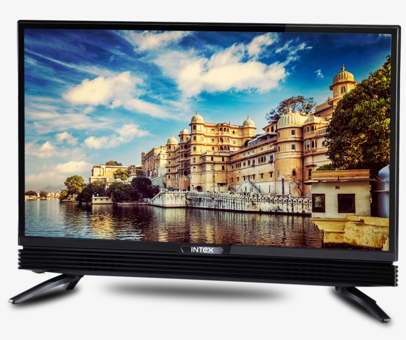 Intex Led 2414 Hd Tv - Intex 2414 Led Tv, transparent png