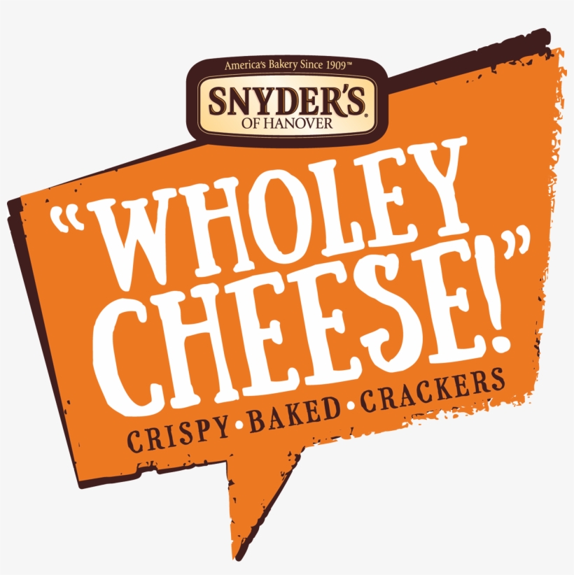 Crispy Baked Cheese Crakers - Snyder's Wholey Cheese Smoked Gouda, transparent png