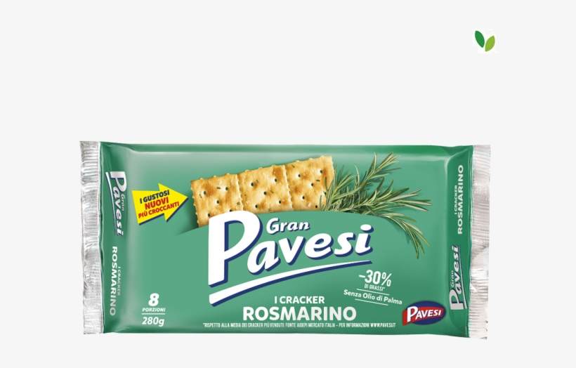 Pavesi- Gran Pavesi Rosemary Crackers - Pavesi Gran Pavesi Olive Crackers 8.8 Oz Box, transparent png