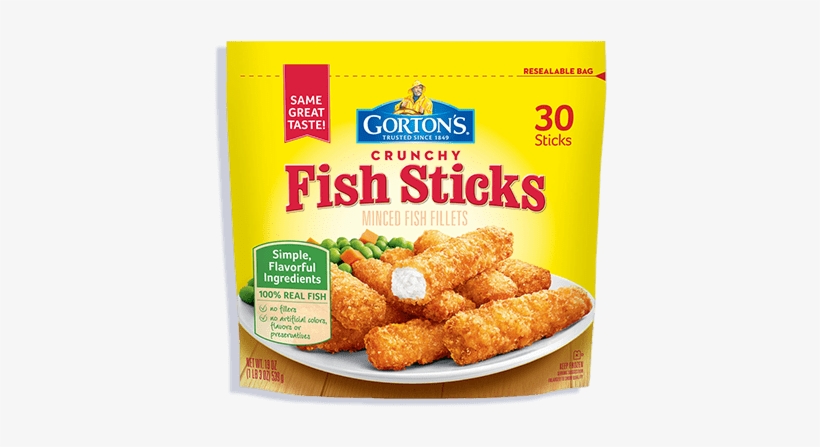 Classic Fishsticks Surp 154604-2 - Gorton's Fish Sticks, transparent png