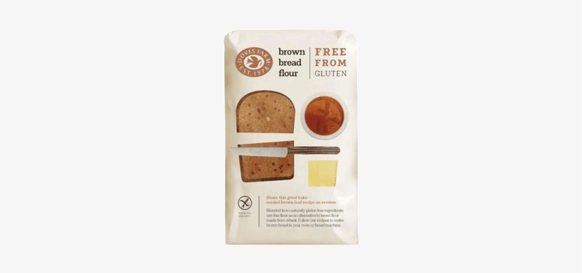 Doves Farm Brown Bread Flour - Doves Farm Plain Gluten Free Flour, transparent png