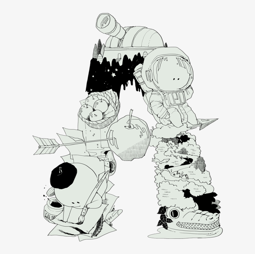 A, transparent png
