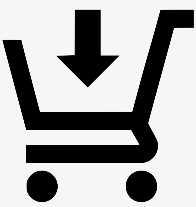 Cart Arrow Down Comments, transparent png