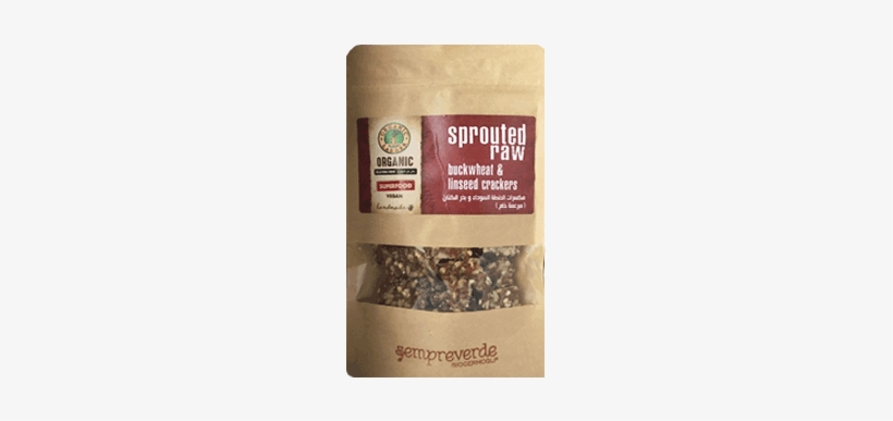 Organic Larder Raw Crackers Buckwheat & Linseeds - Quaker Instant Oatmeal, transparent png