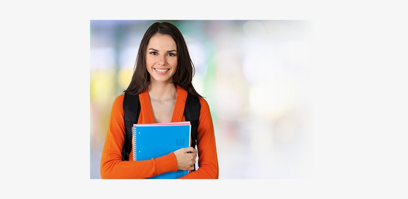 University Girl Student, transparent png