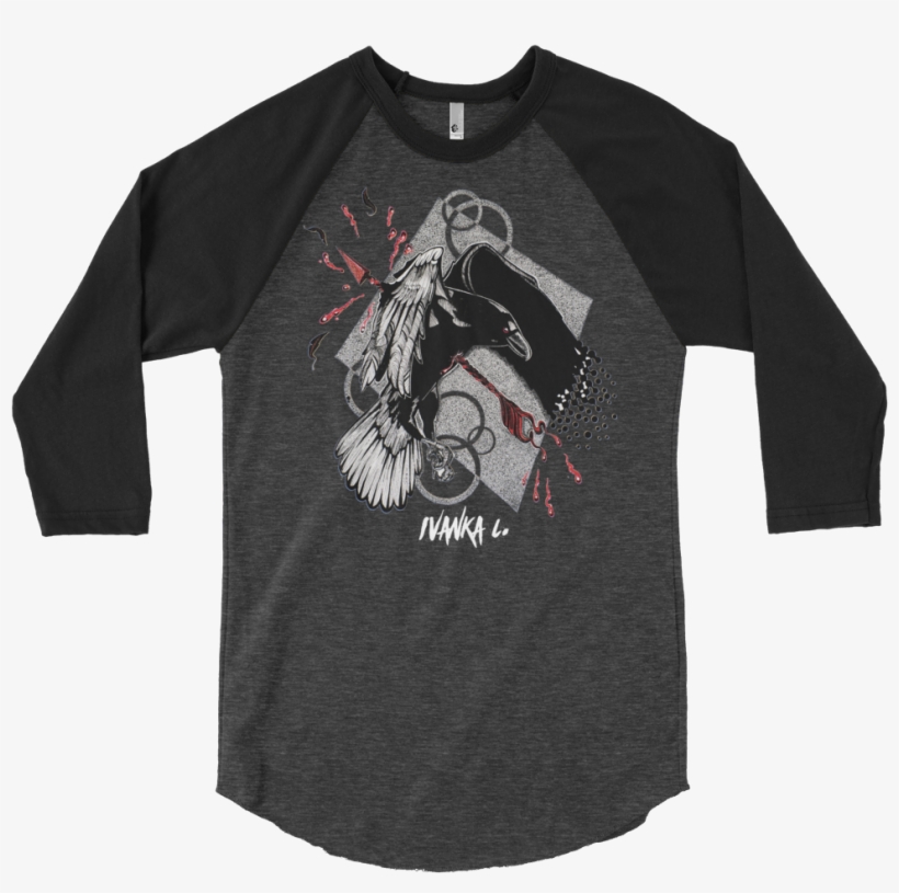 Arrow Crow Impact 3/4 Sleeve Crew T-shirt - Nasa Shirt I Need My Space Youth Raglan, transparent png