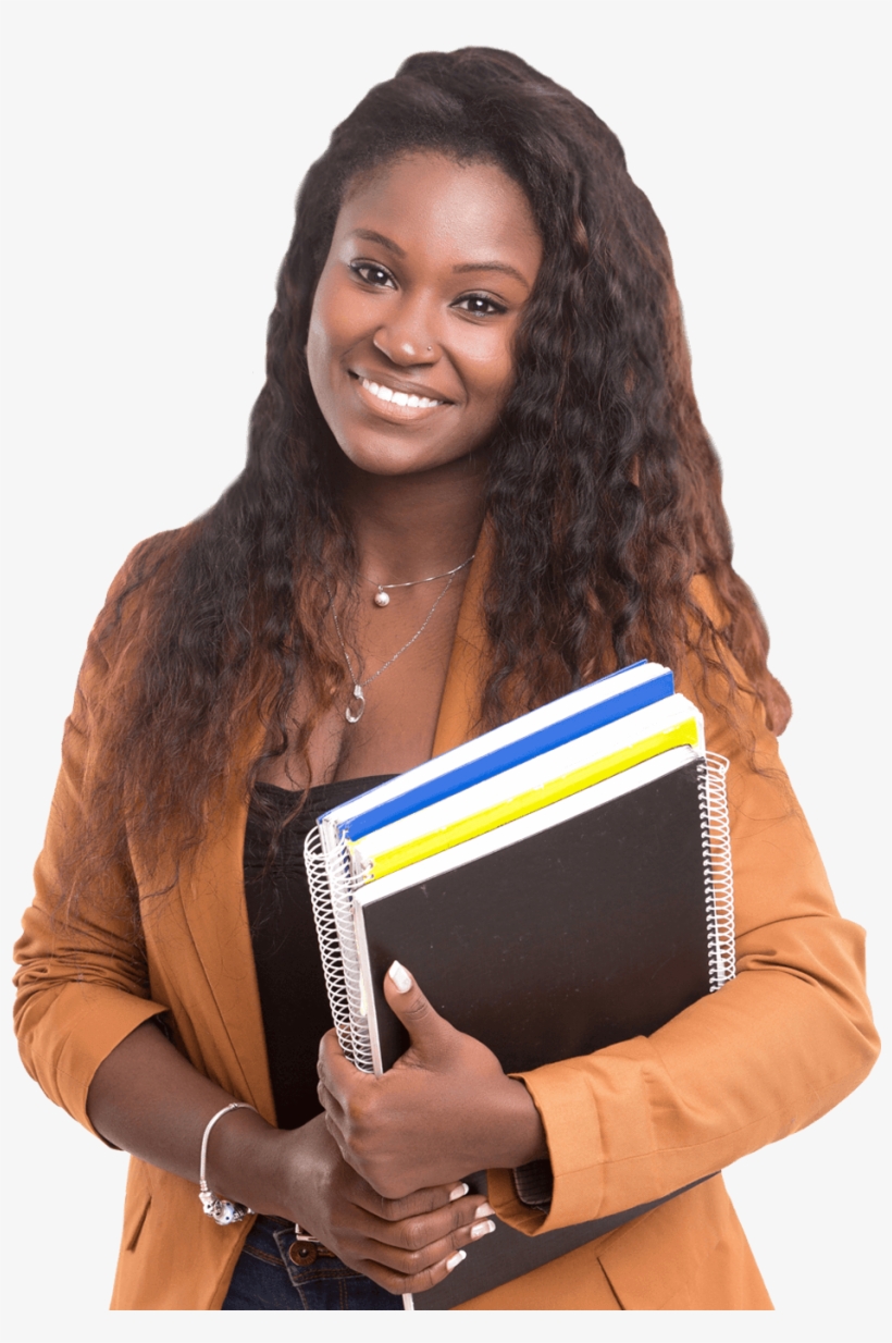 Student Loan Tools To Help You - Black Female Student, transparent png
