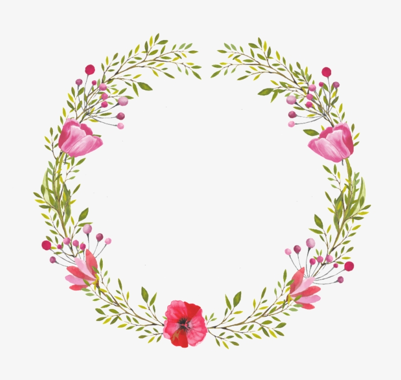 Pink Beautiful Decorative Garland Png Free Buckle - Portable Network Graphics, transparent png