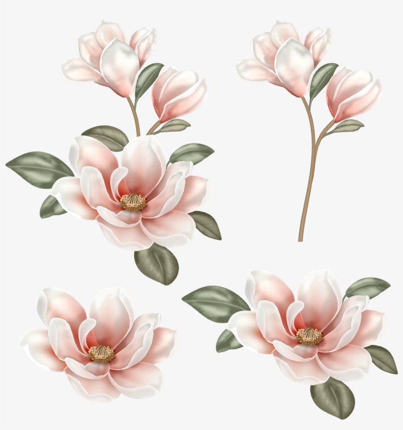 Image Freeuse Stock Flower Clip Art Chinese Transprent - Flower Painting Png, transparent png