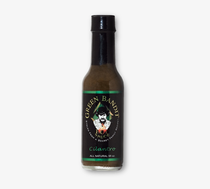 Green Bandit Cilantro Habañero Hot Sauce Bottle - Retailsource Cilantro Hot Sauce, 12 Count, transparent png